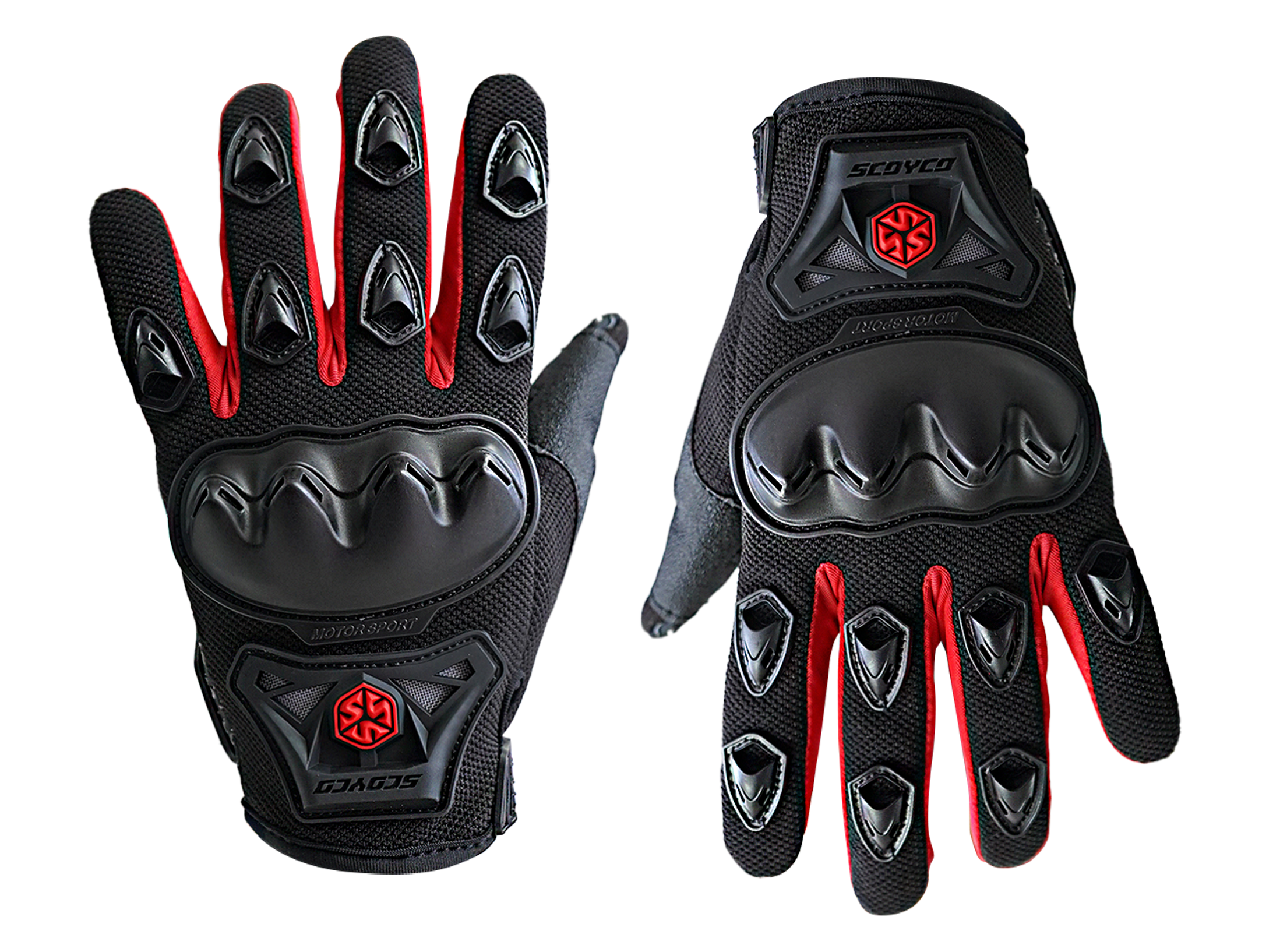 GUANTES SCOYCO MC29 - ROJO